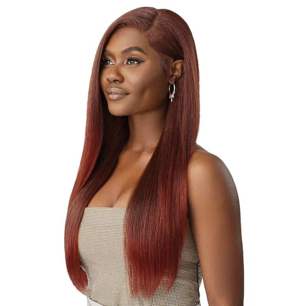 Outre Melted Hairline Swirlista Lace Front Wig – 101 | Soft Curls + Pre - Plucked HD Lace Natural & Bold Blends - Beauty Exchange Beauty Supply