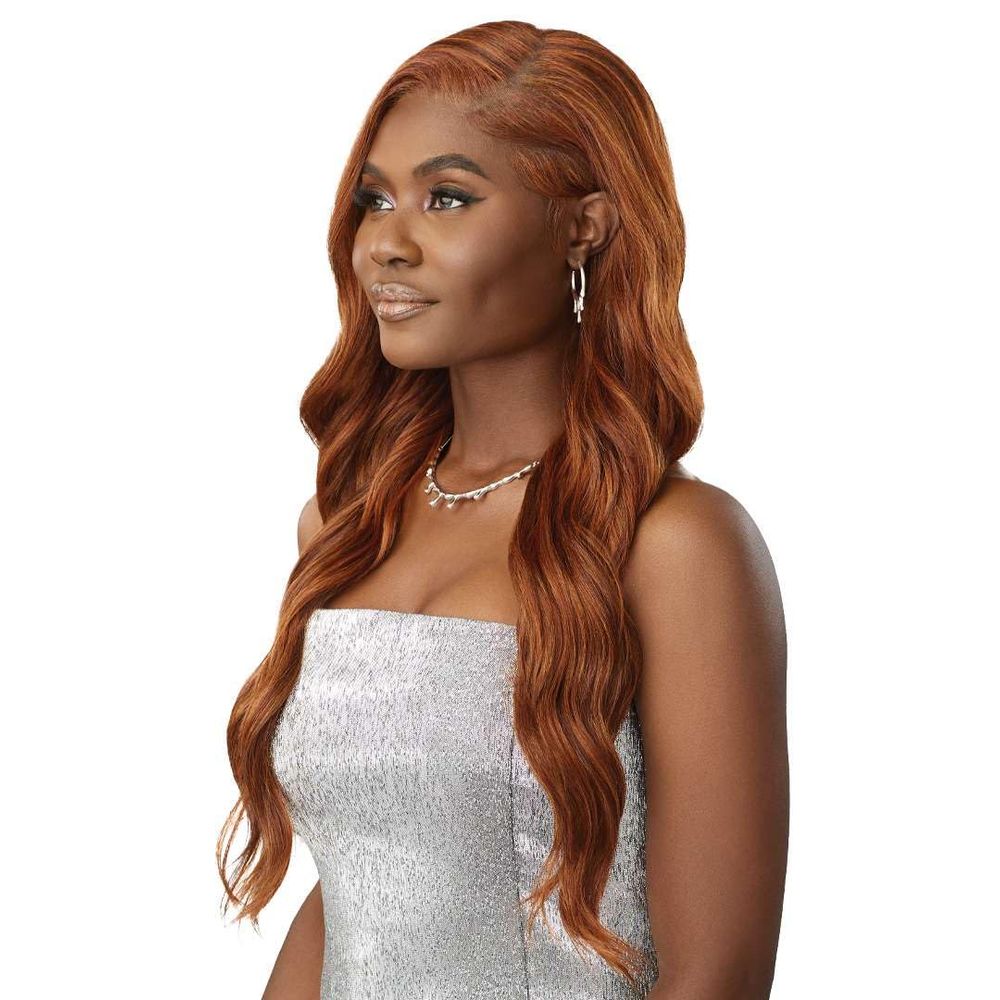 Outre Melted Hairline Swirlista Lace Front Wig – 102 | Spiral Wave Layers + Natural HD Lace Melt Glamorous Everyday Curls - Beauty Exchange Beauty Supply