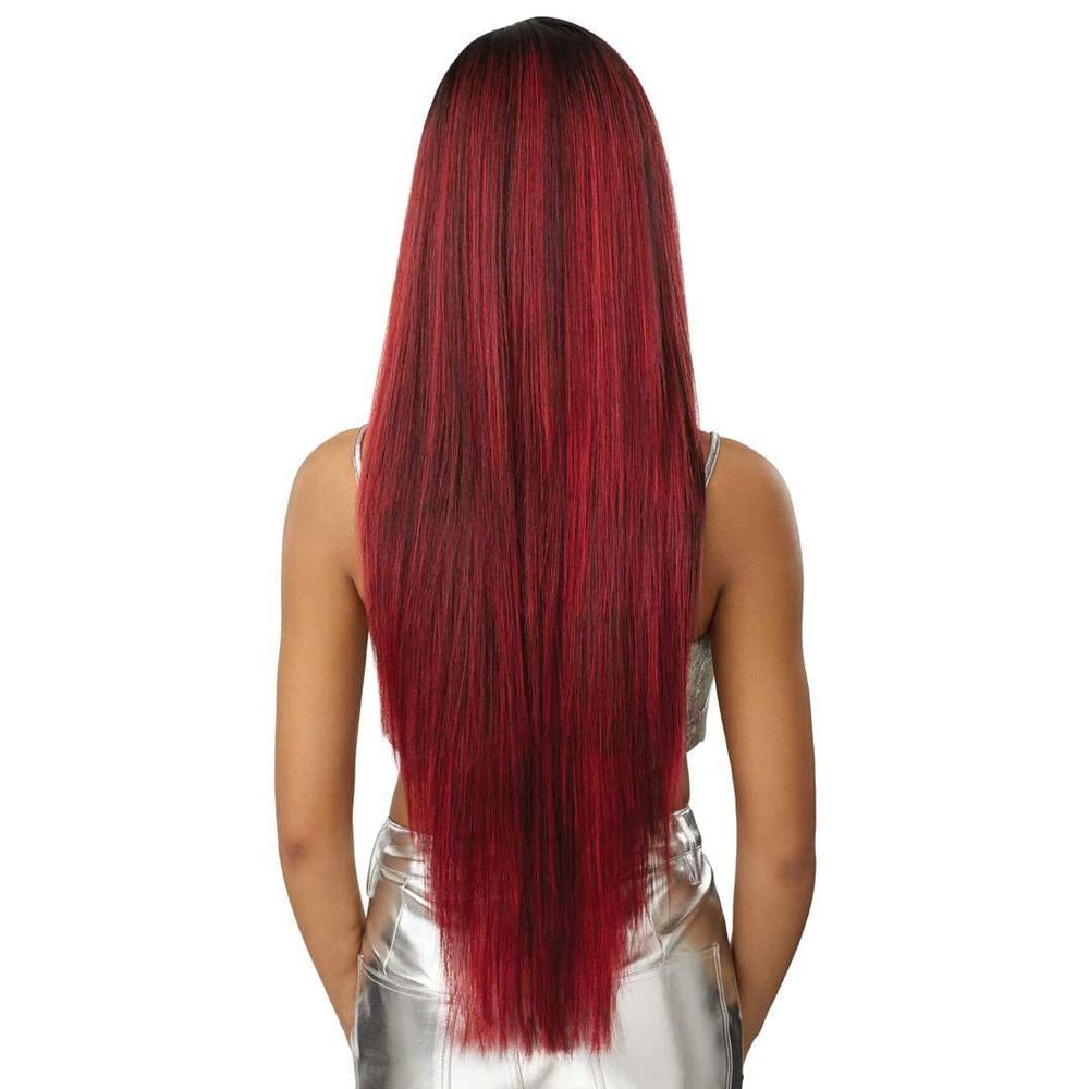 Outre Melted Hairline Swirlista Lace Front Wig – 109 | Soft Spiral Layers + Seamless HD Lace Front Natural Hairline + Fresh Color Options - Beauty Exchange Beauty Supply