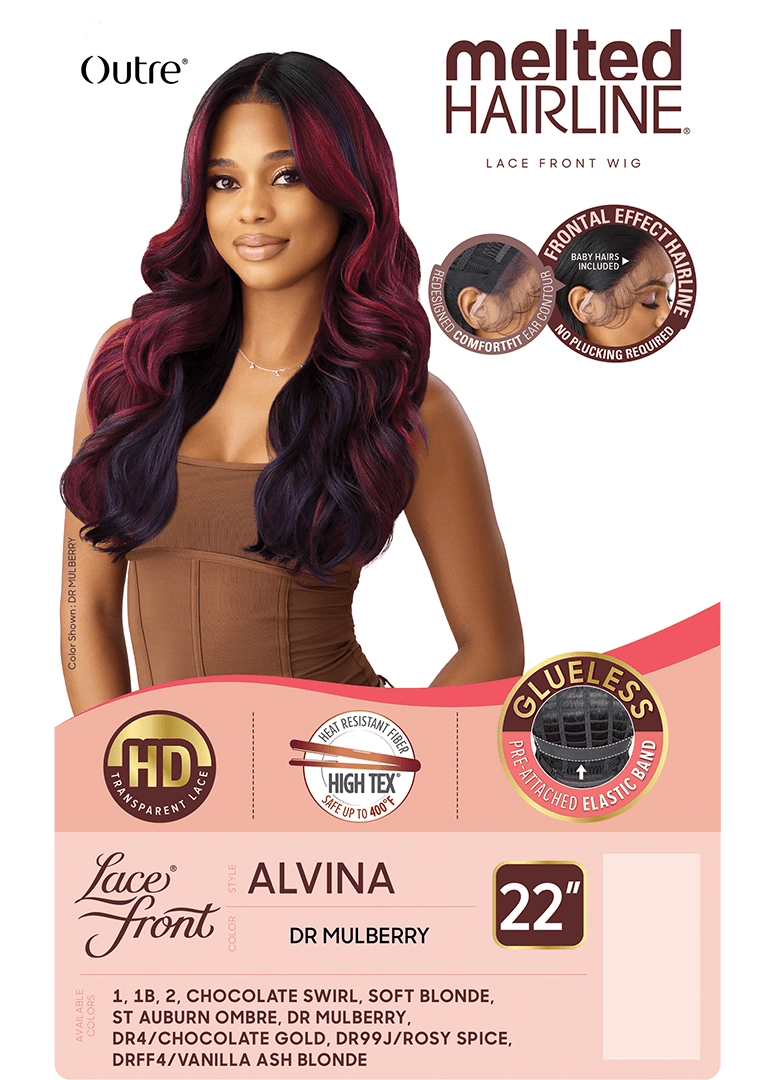Outre Melted Hairline Synthetic HD Lace Front Wig - Alvina - Beauty Exchange Beauty Supply