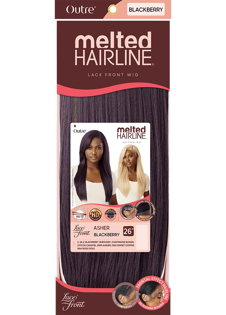 Outre Melted Hairline Synthetic HD Lace Front Wig - Asher - Beauty Exchange Beauty Supply