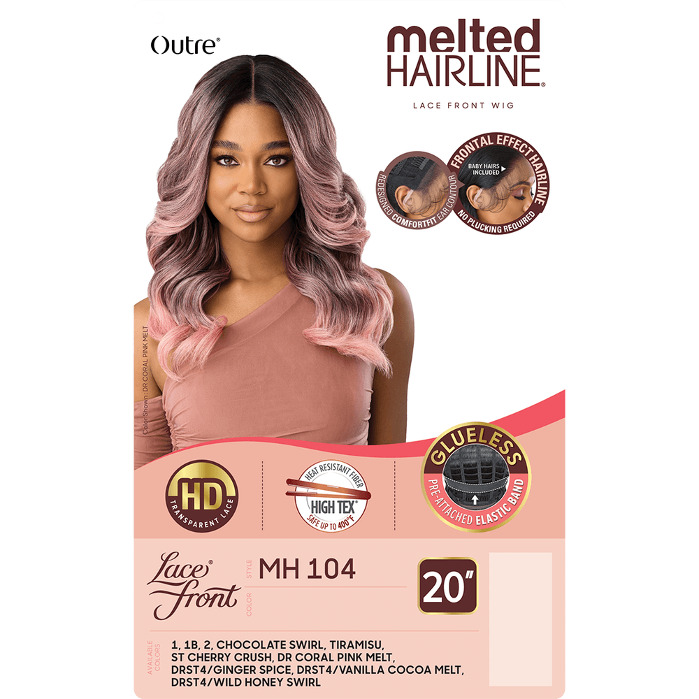 Outre Melted Hairline Synthetic HD Lace Wig â MH 104 Outre Melted Hairline Synthetic HD Lace Wig â MH 104