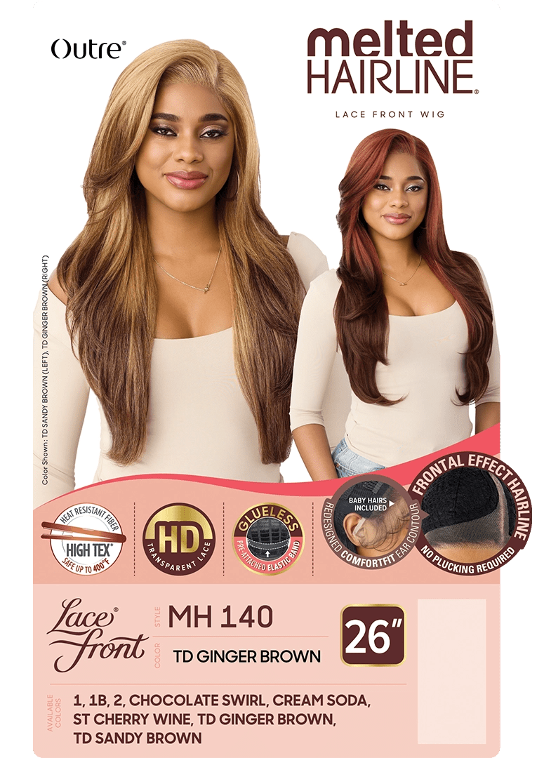 Outre Melted Hairline Synthetic HD Lace Front Wig - MH 140 - Beauty Exchange Beauty Supply