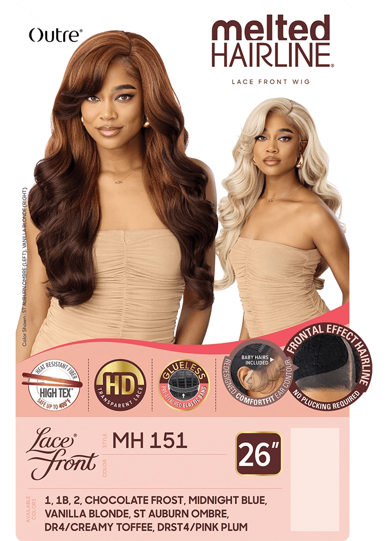 Outre Melted Hairline Synthetic HD Lace Front Wig - MH 151 - Beauty Exchange Beauty Supply