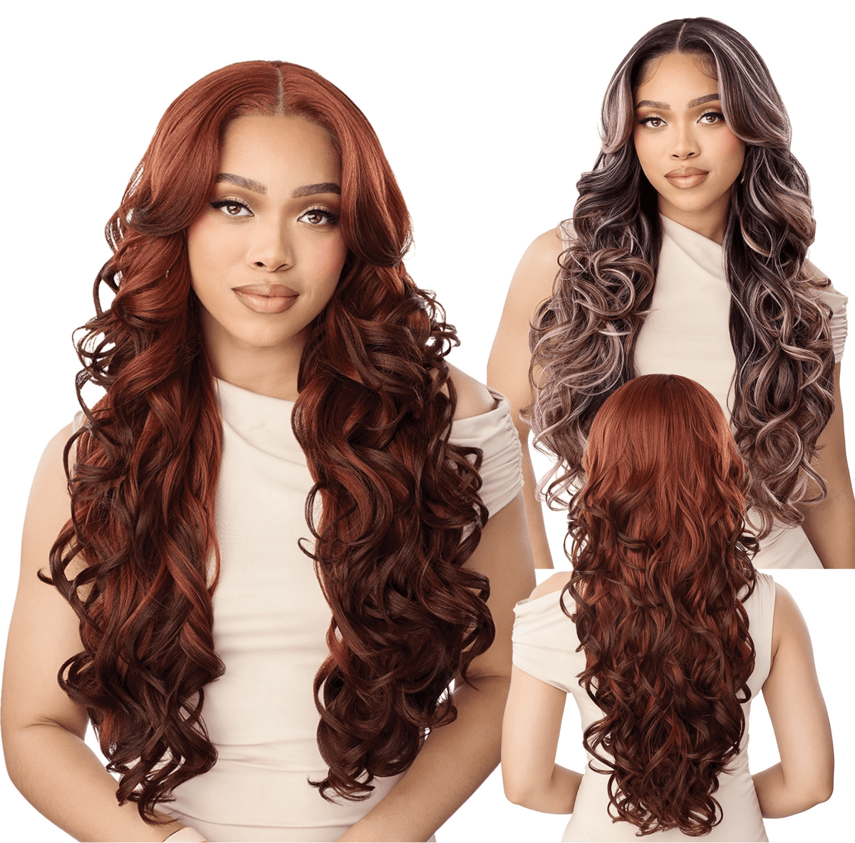 Outre Melted Hairline Synthetic HD Lace Front Wig – MH 159 - Beauty Exchange Beauty Supply