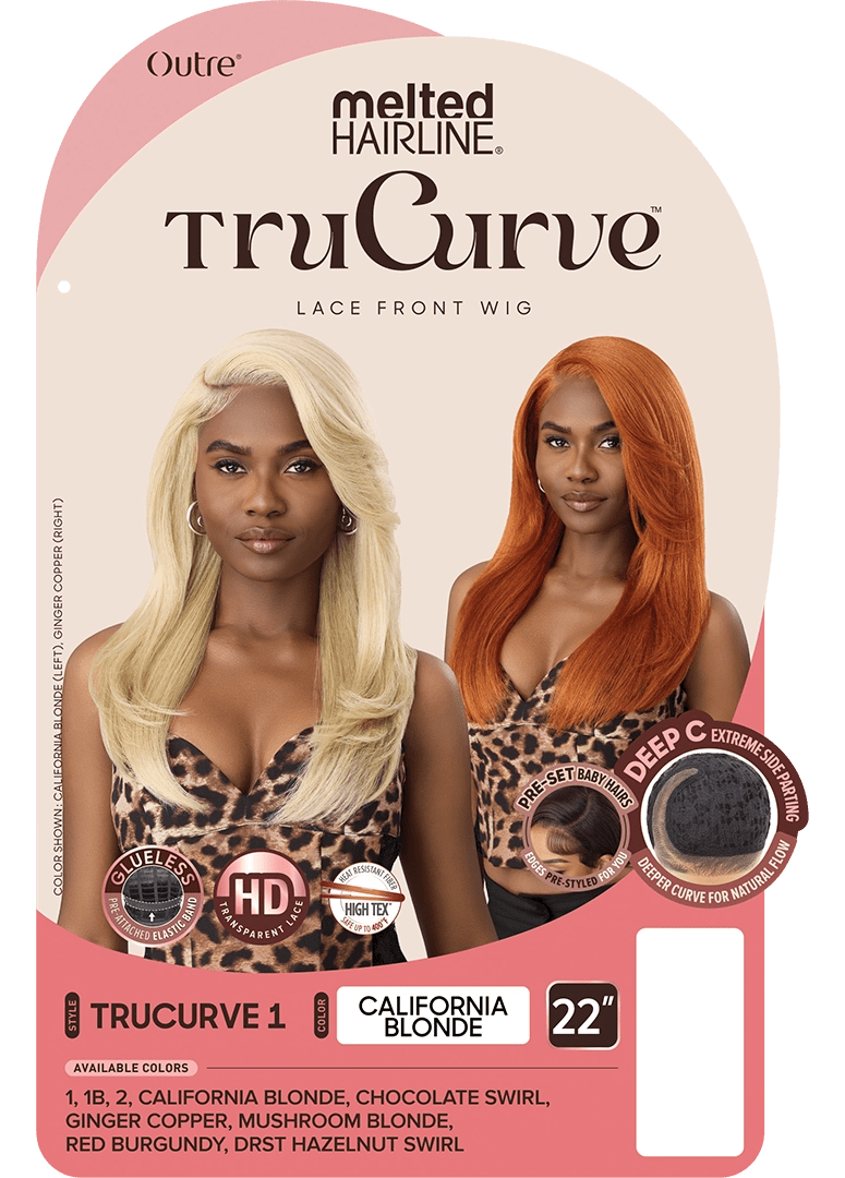 Outre Melted Hairline TruCurve HD Lace Frontal Wig – TruCurve 1 - Beauty Exchange Beauty Supply