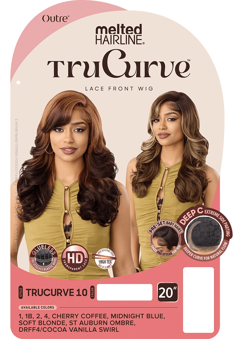 Outre Melted Hairline TruCurve HD Lace Frontal Wig – TruCurve 10 - Beauty Exchange Beauty Supply