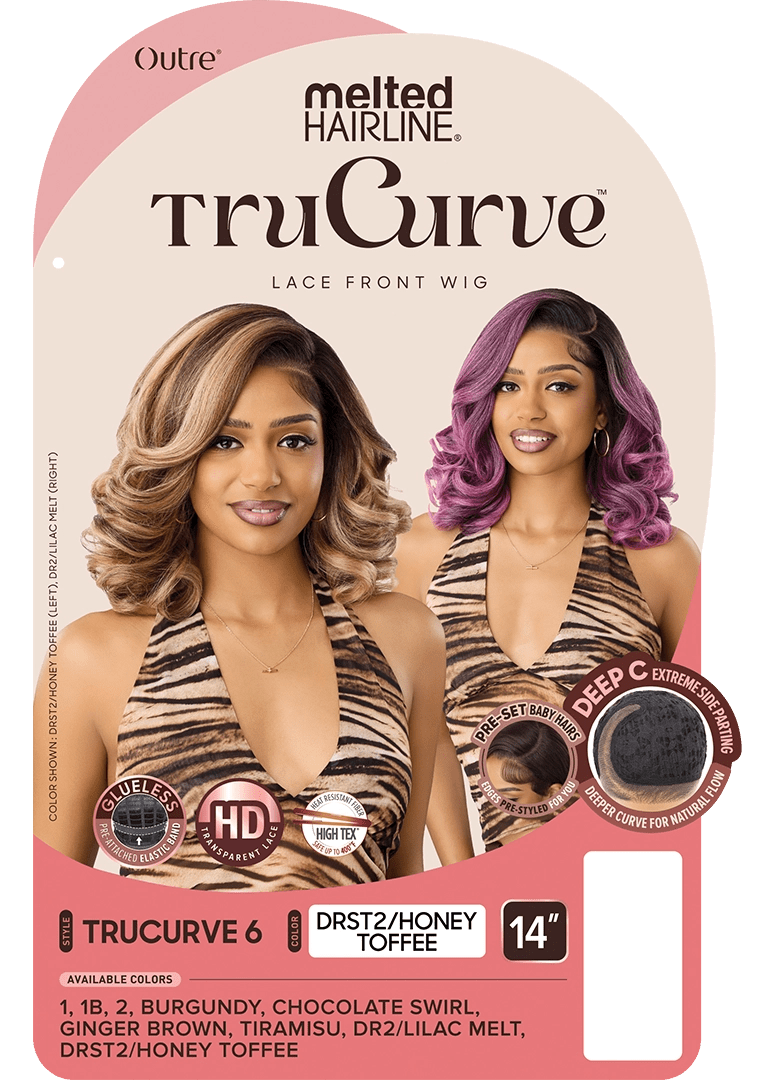 Outre Melted Hairline TruCurve HD Lace Frontal Wig – TruCurve 6 - Beauty Exchange Beauty Supply