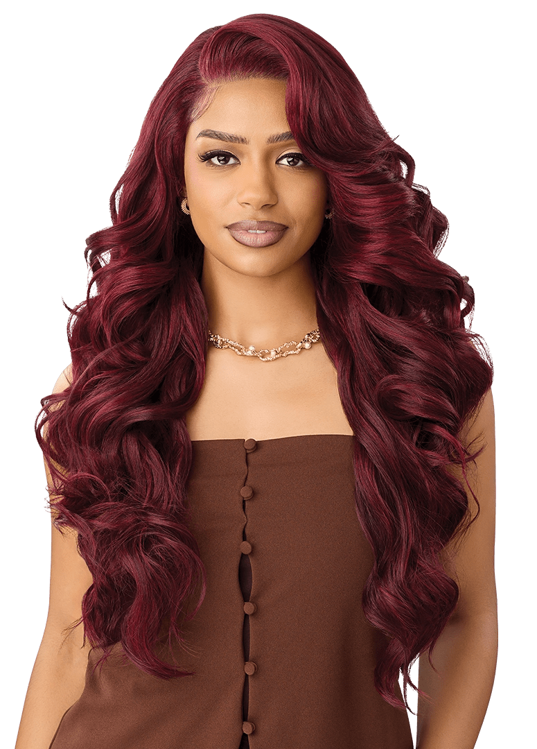 Outre NueBlend Perfect Hairline 13x6 Lace Frontal Wig – HHB Body Wave 28” - Beauty Exchange Beauty Supply