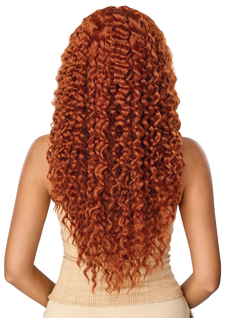 Outre NueBlend Perfect Hairline 13x6 Lace Frontal Wig – HHB Peruvian Curls 26” - Beauty Exchange Beauty Supply