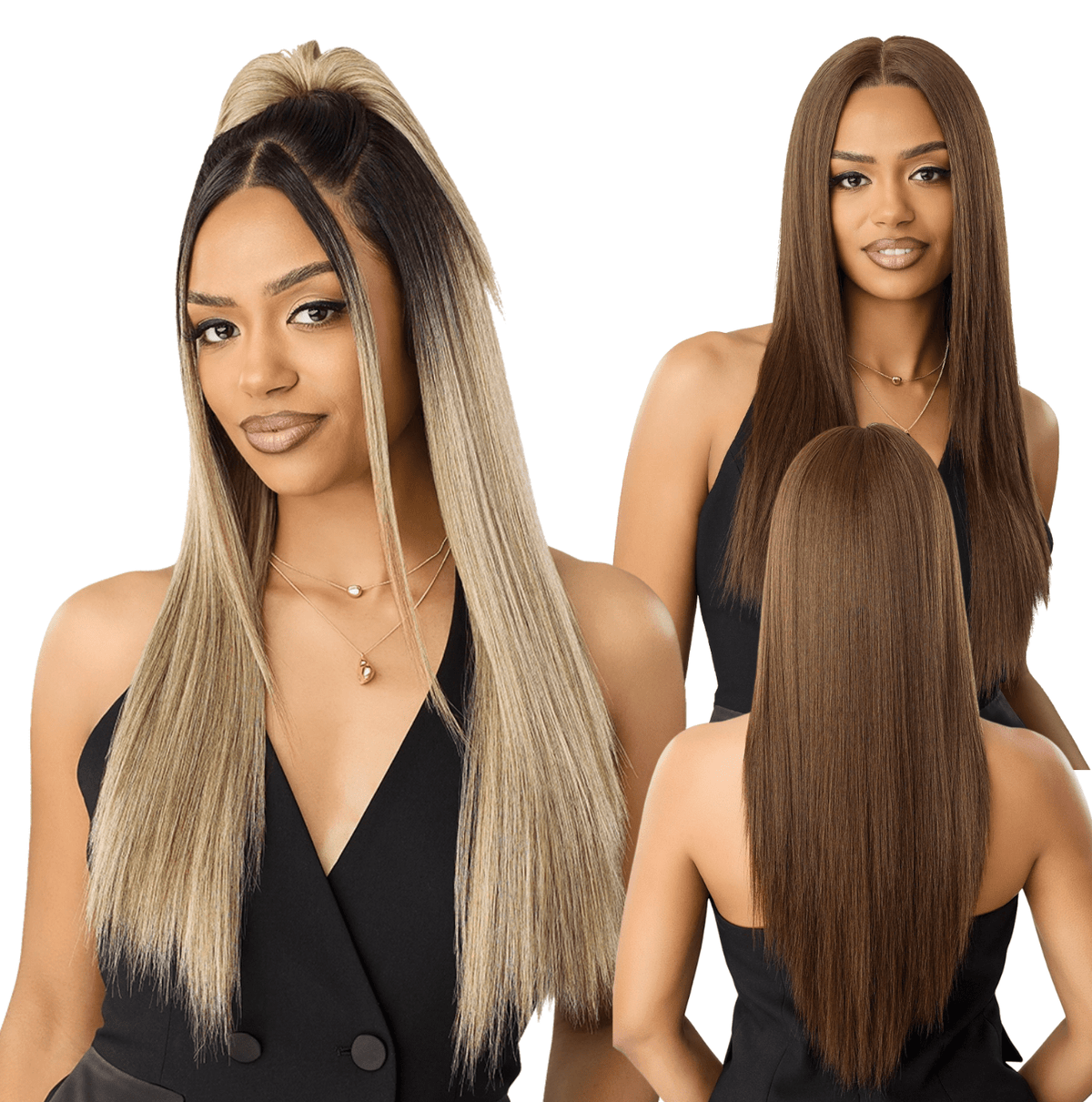 Outre NueBlend Perfect Hairline 13x6 Lace Frontal Wig – HHB Straight 2