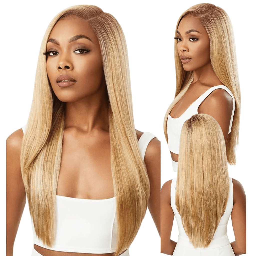 Outre Perfect Hairline 13x6 HD Synthetic Lace Wig - Jaylani Outre Perfect Hairline 13x6 HD Synthetic Lace Wig - Jaylani