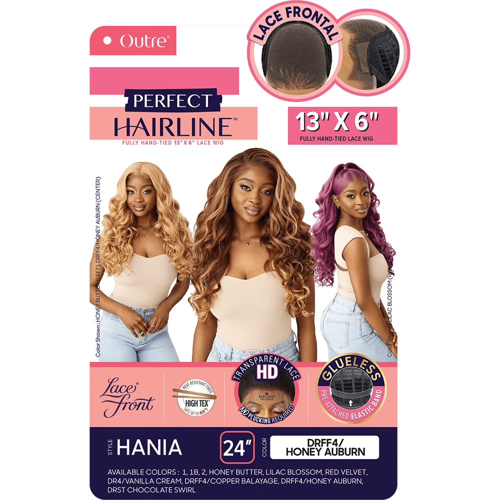 Outre Perfect Hairline Lace Front 13x4 Wig – Hania - Beauty Exchange Beauty Supply
