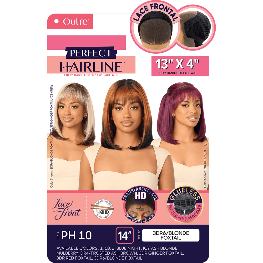 Outre Perfect Hairline Lace Front 13x4 Wig – PH 10 - Beauty Exchange Beauty Supply
