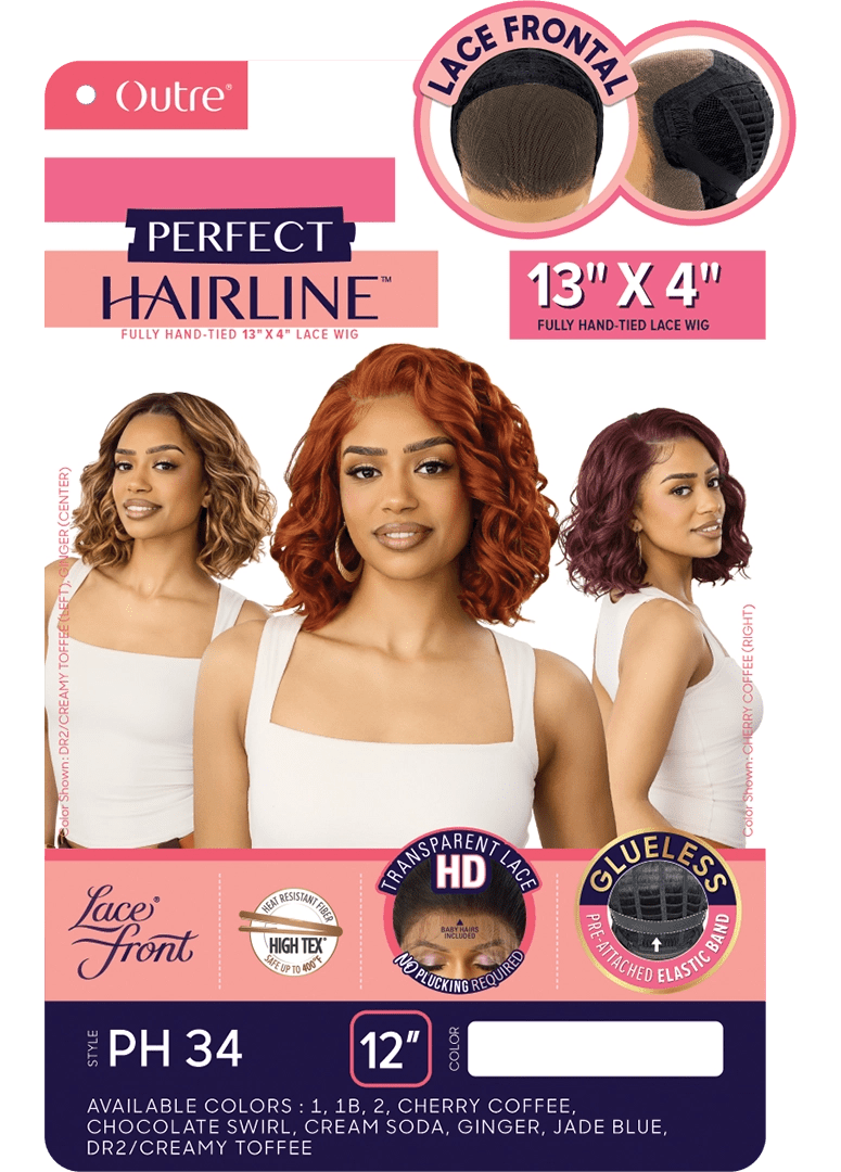 Outre Perfect Hairline Lace Front 13x4 Wig – PH 34 - Beauty Exchange Beauty Supply