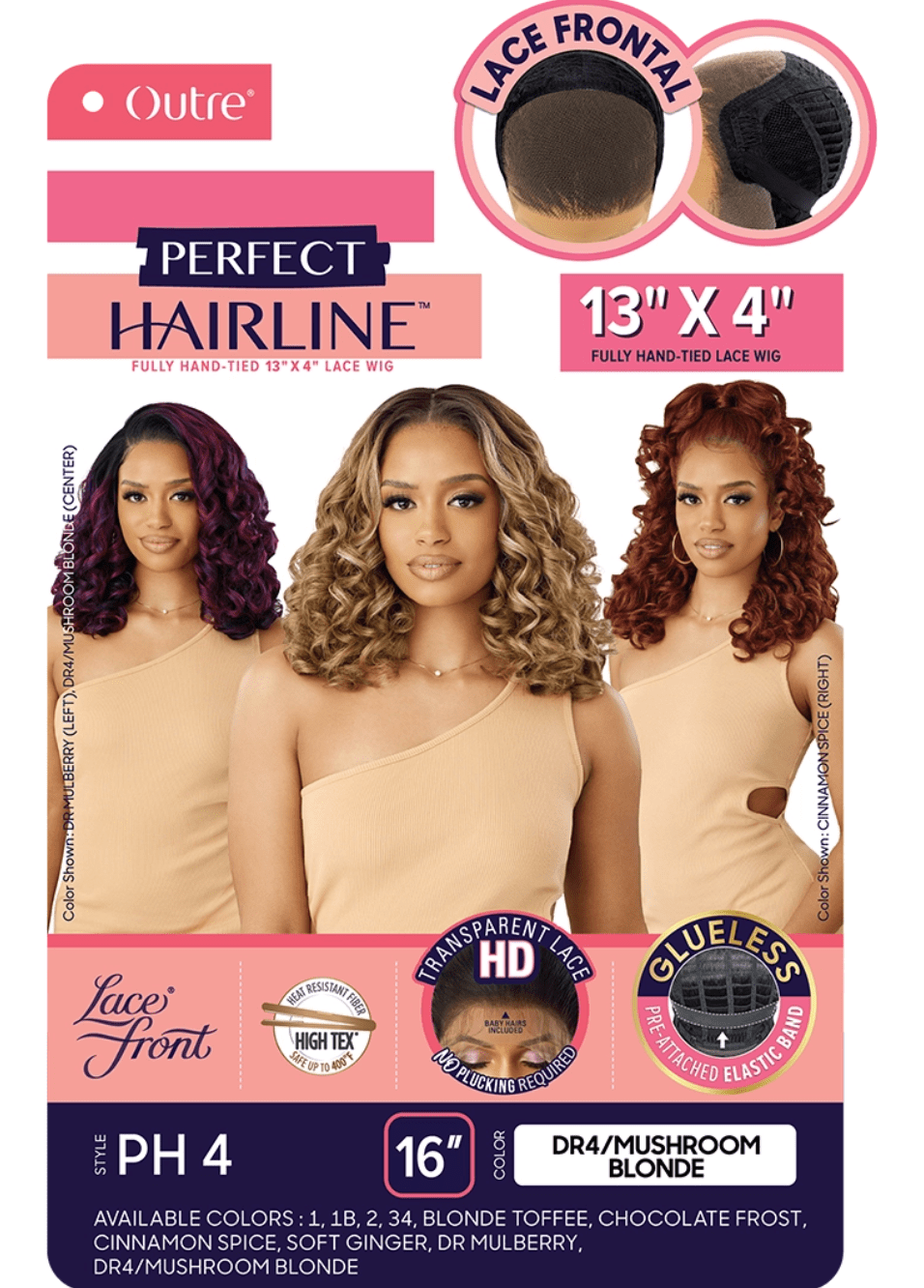 Outre Perfect Hairline Lace Front 13x4 Wig – PH 4 - Beauty Exchange Beauty Supply