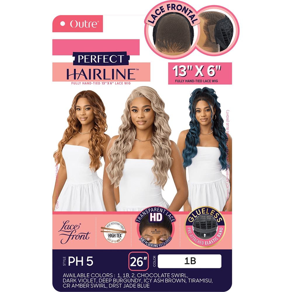 Outre Perfect Hairline Lace Front 13x4 Wig – PH 5 - Beauty Exchange Beauty Supply