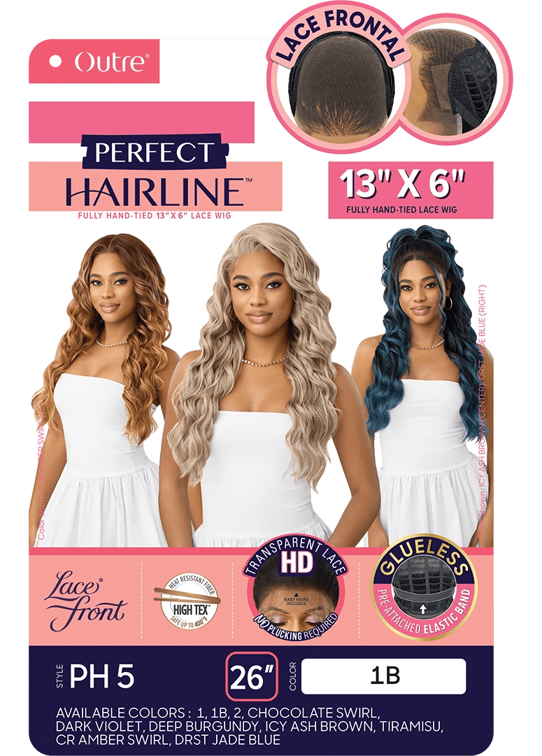Outre Perfect Hairline Lace Front 13x4 Wig – PH 5 - Beauty Exchange Beauty Supply