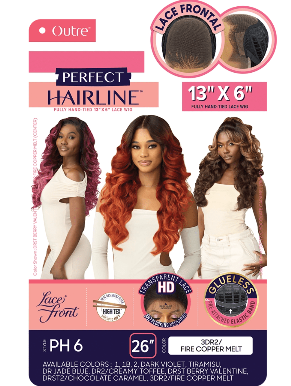 Outre Perfect Hairline Lace Front 13x4 Wig – PH 6 - Beauty Exchange Beauty Supply
