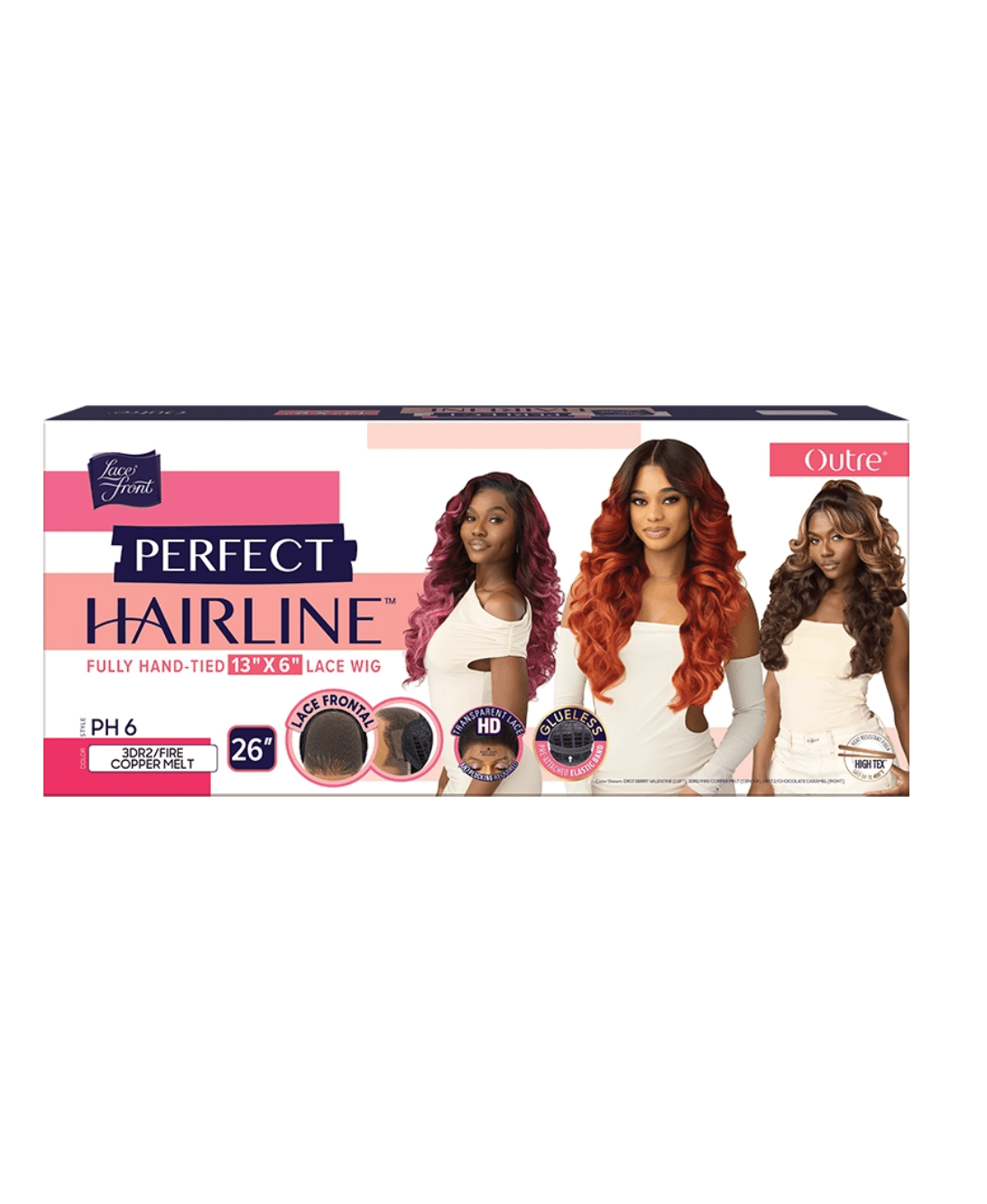 Outre Perfect Hairline Lace Front 13x4 Wig – PH 6 - Beauty Exchange Beauty Supply