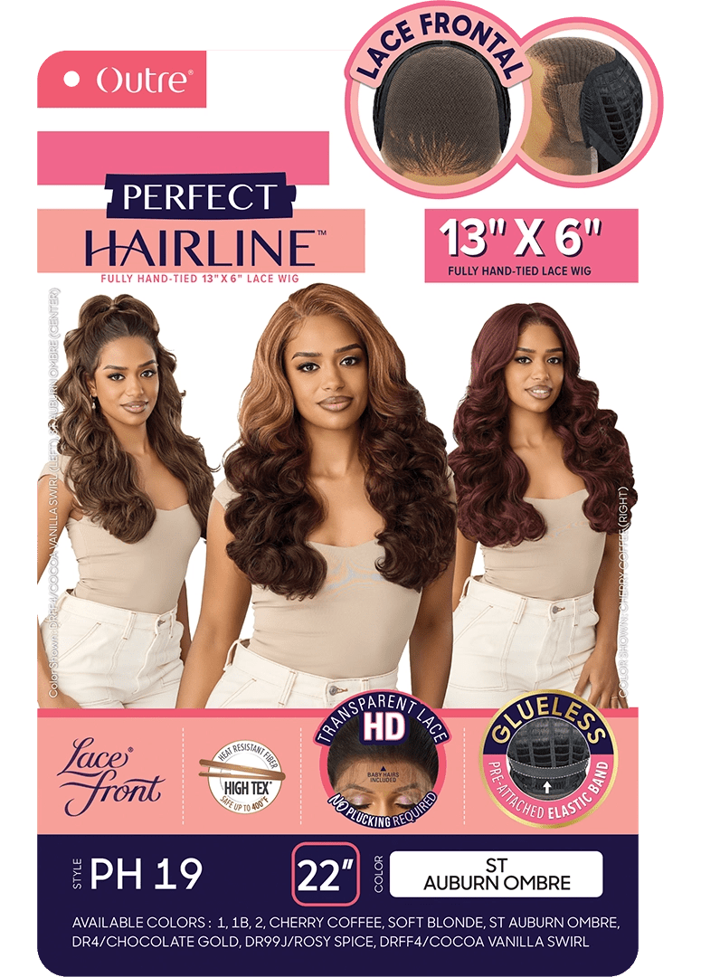 Outre Perfect Hairline Lace Front 13x6 Wig – PH 19 - Beauty Exchange Beauty Supply