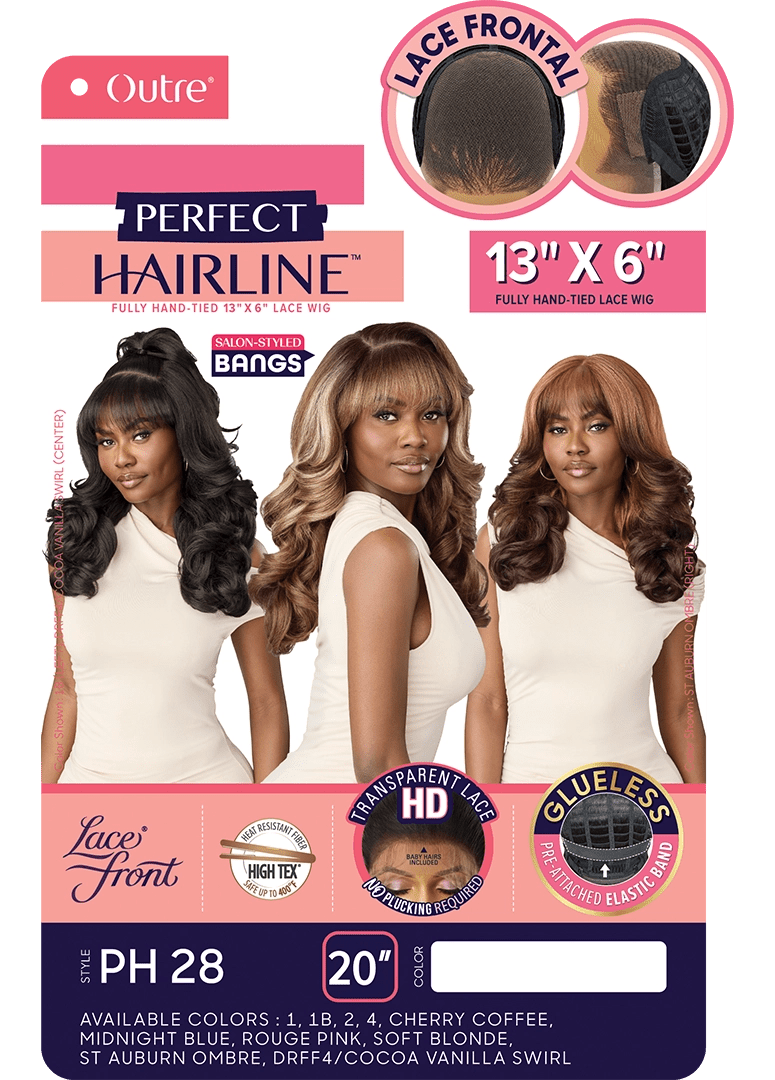 Outre Perfect Hairline Lace Front 13x6 Wig – PH 28 - Beauty Exchange Beauty Supply