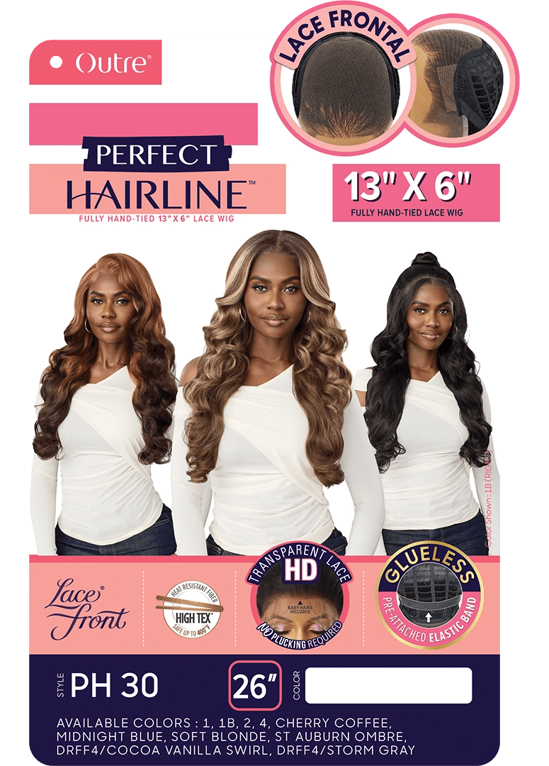 Outre Perfect Hairline Lace Front 13x6 Wig – PH 30 - Beauty Exchange Beauty Supply
