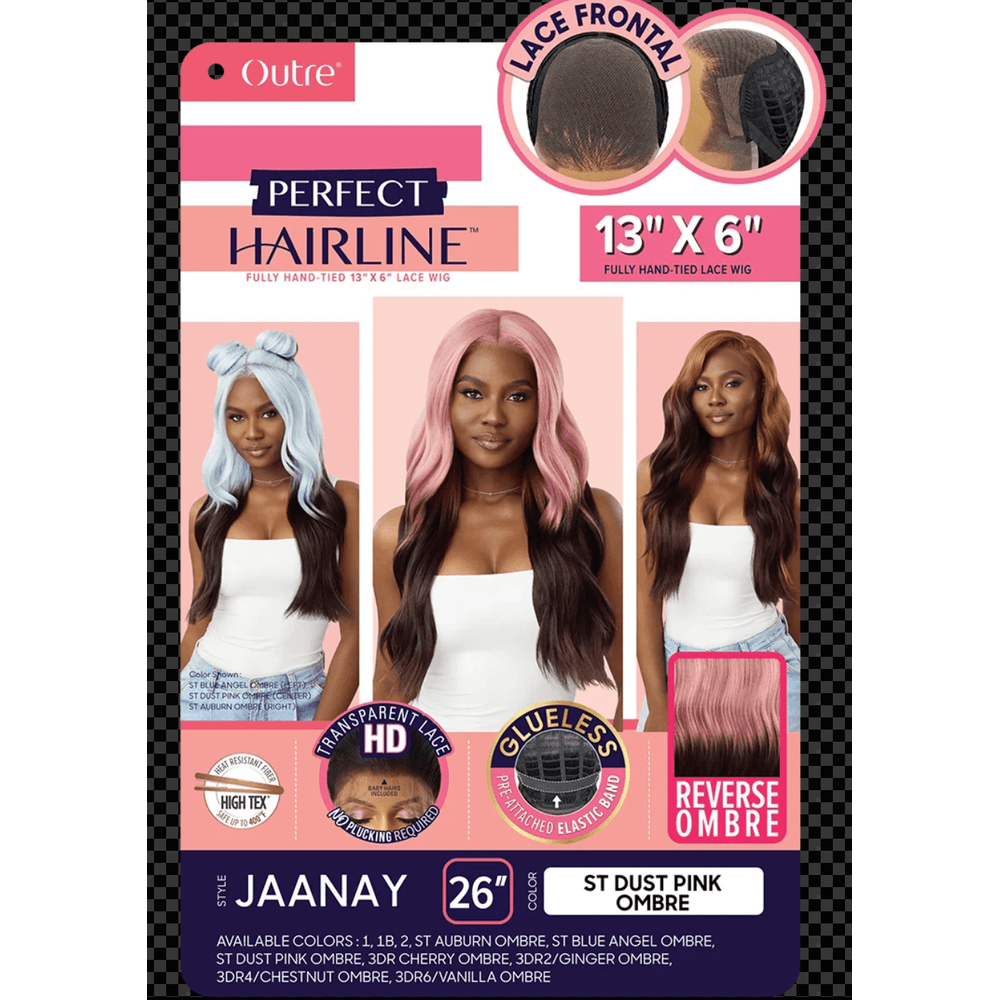 Outre Perfect Hairline Lace Front Wig – Jaanay 26” - Beauty Exchange Beauty Supply