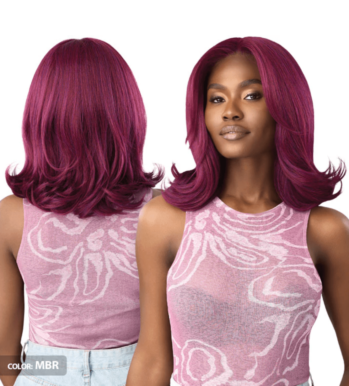 Outre Perfect Hairline Swoop Glueless 13x4 HD Lace Front Wig - SWOOP 14 - Beauty Exchange Beauty Supply