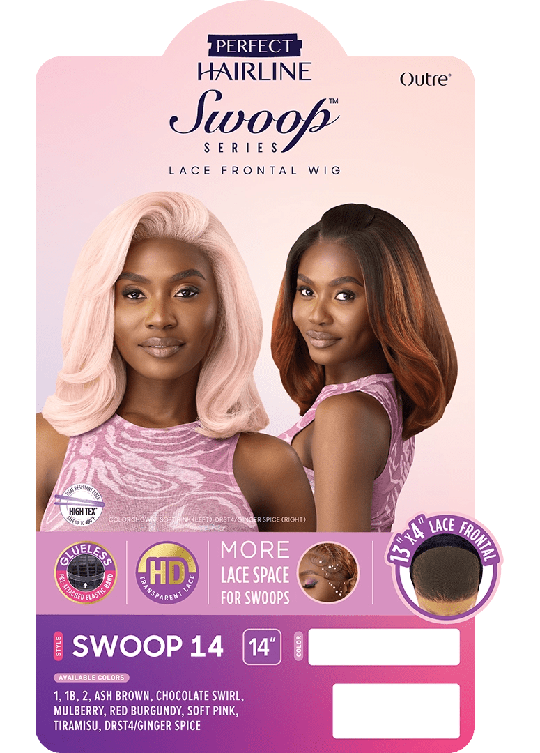 Outre Perfect Hairline Swoop Glueless 13x4 HD Lace Front Wig - SWOOP 14 - Beauty Exchange Beauty Supply
