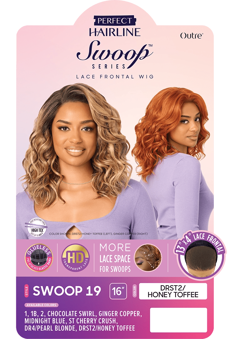 Outre Perfect Hairline Swoop Glueless 13x4 HD Lace Front Wig - Swoop 19 - Beauty Exchange Beauty Supply