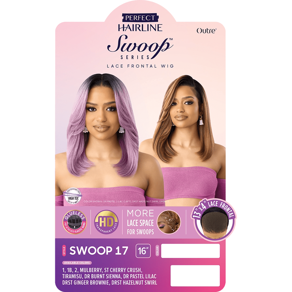 Outre Perfect Hairline Swoop Series HD Lace Front Wig - SWOOP 17 - Beauty Exchange Beauty Supply