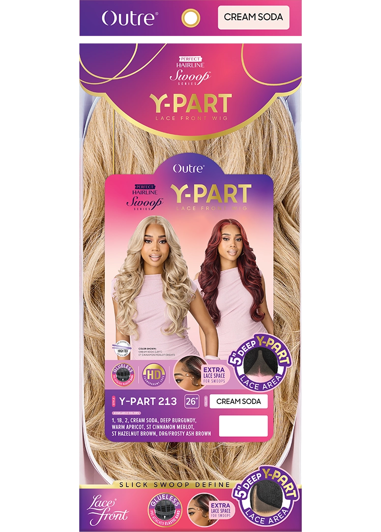 Outre Perfect Hairline Swoop Series Y-Part Lace Front Wig – 213 - Beauty Exchange Beauty Supply