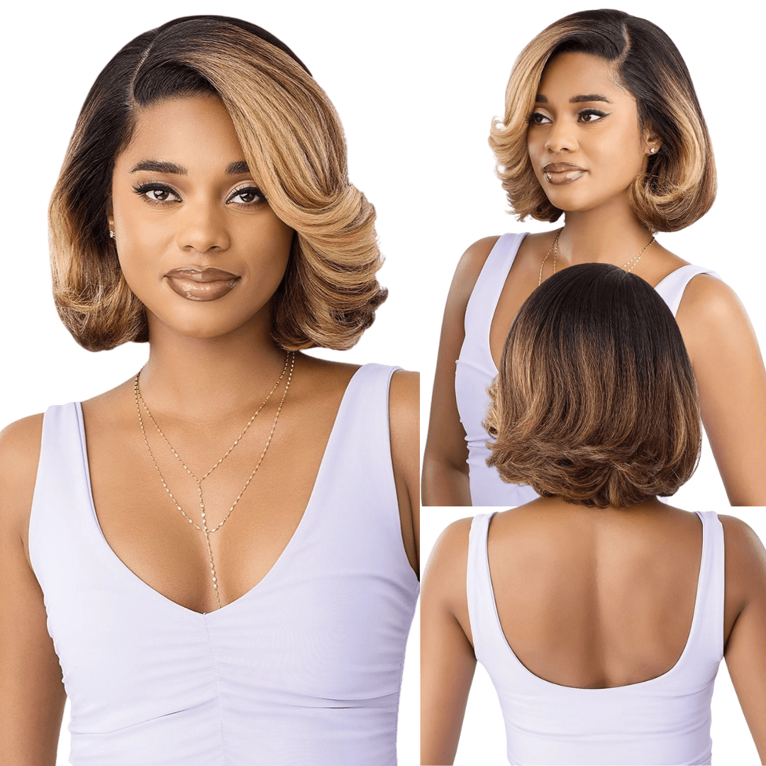 Outre Perfect Hairline Synthetic Lace Wig – Swoop23 10" - Beauty Exchange Beauty Supply