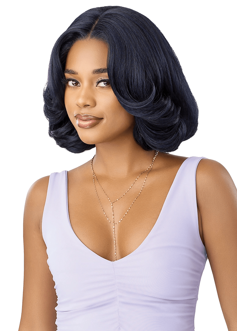 Outre Perfect Hairline Synthetic Lace Wig – Swoop23 10" - Beauty Exchange Beauty Supply
