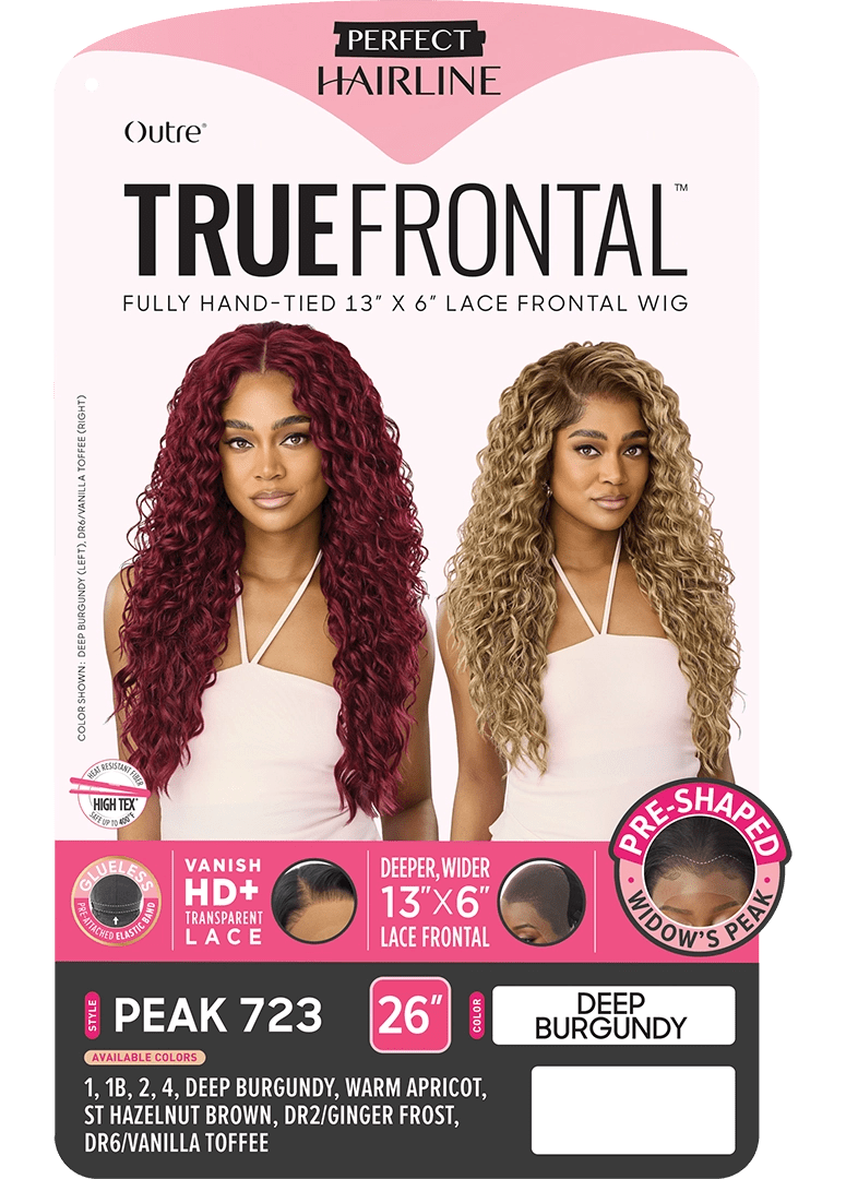 Outre Perfect Hairline True Frontal 13x6 HD Lace Front Wig - Peak 723 - Beauty Exchange Beauty Supply