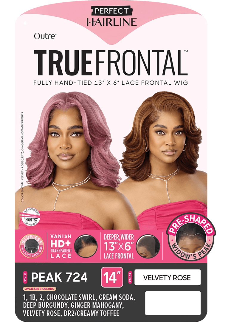 Outre Perfect Hairline True Frontal 13x6 HD Lace Front Wig - Peak 724 - Beauty Exchange Beauty Supply
