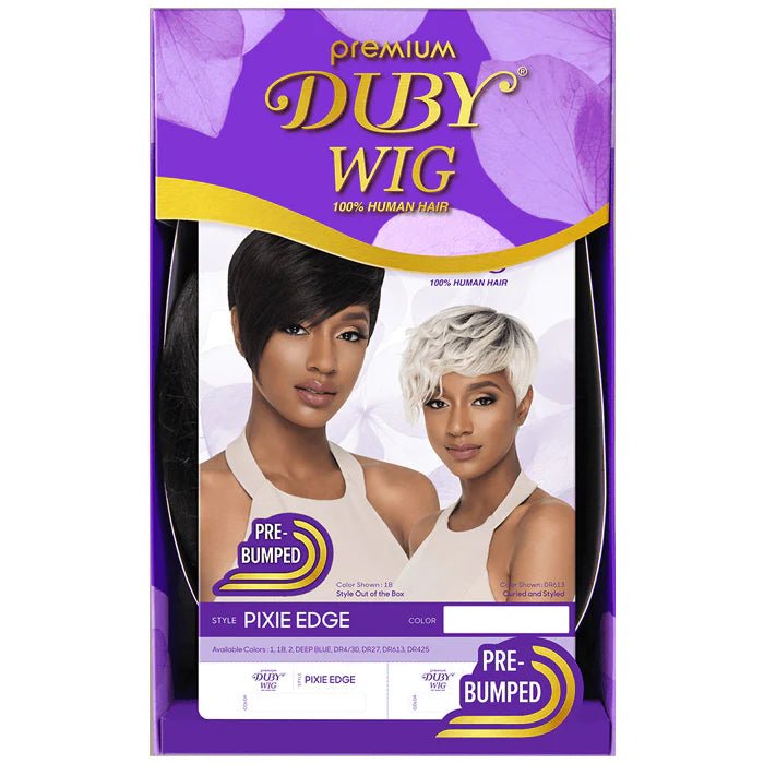 Outre Premium Duby Wig – Pixie Edge | 100% Human Hair, Pre - Bumped Pixie Cut - Beauty Exchange Beauty Supply