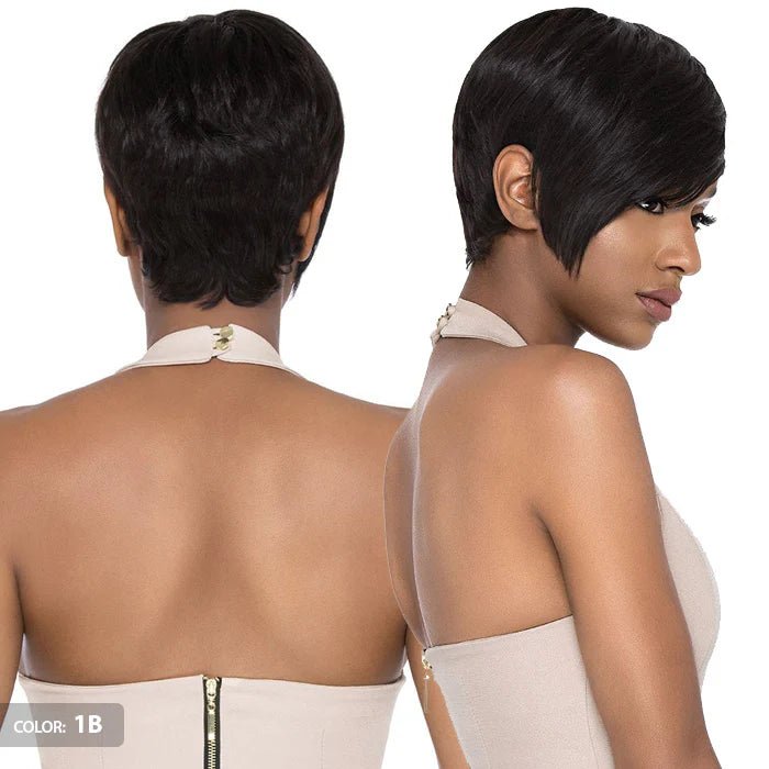 Outre Premium Duby Wig – Pixie Edge | 100% Human Hair, Pre - Bumped Pixie Cut - Beauty Exchange Beauty Supply