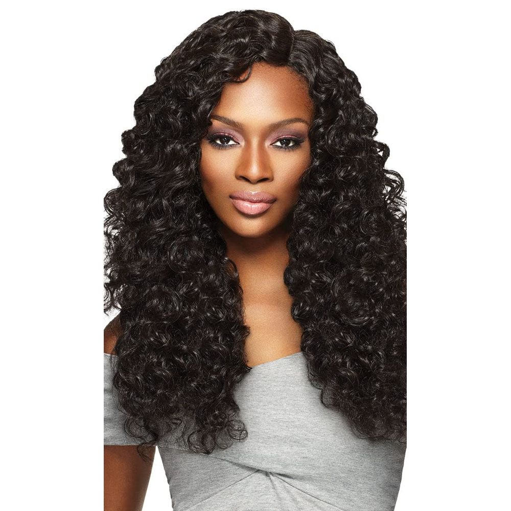 Outre Premium Purple Brazilian Bundle – Dominican Curl Bulk 18" | Defined, Soft Curls for Crochet & Braids | - Beauty Exchange Beauty Supply