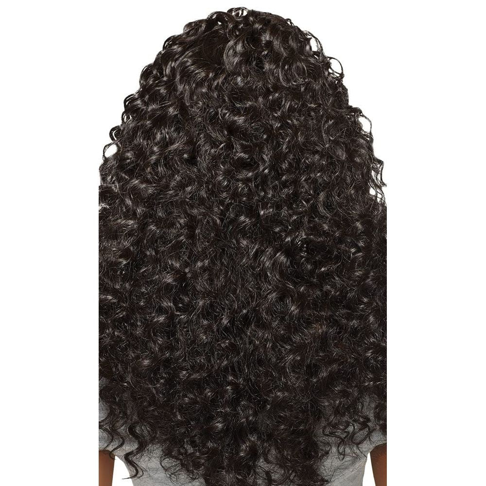 Outre Premium Purple Brazilian Bundle – Dominican Curl Bulk 18" | Defined, Soft Curls for Crochet & Braids | - Beauty Exchange Beauty Supply