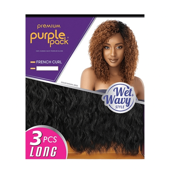 Outre Premium Purple Pack Wet & Wavy – French Curl
