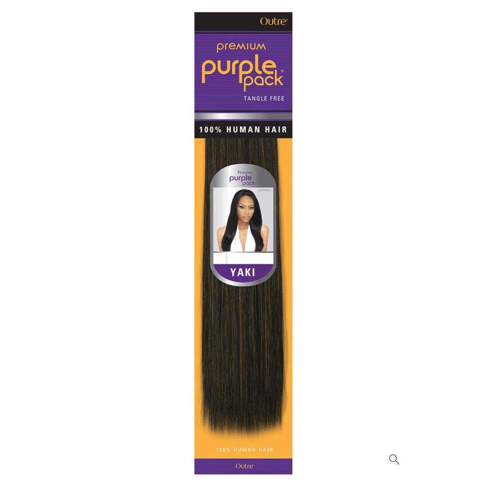 Outre Premium Purple Pack Yaki 100% Human Hair - Beauty Exchange Beauty Supply