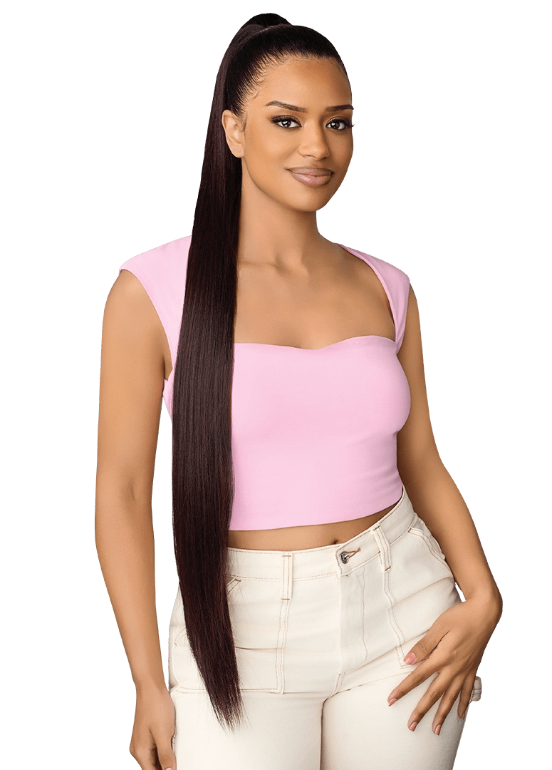 Outre Pretty Quick Drawstring Ponytail 40" – Reia - Beauty Exchange Beauty Supply