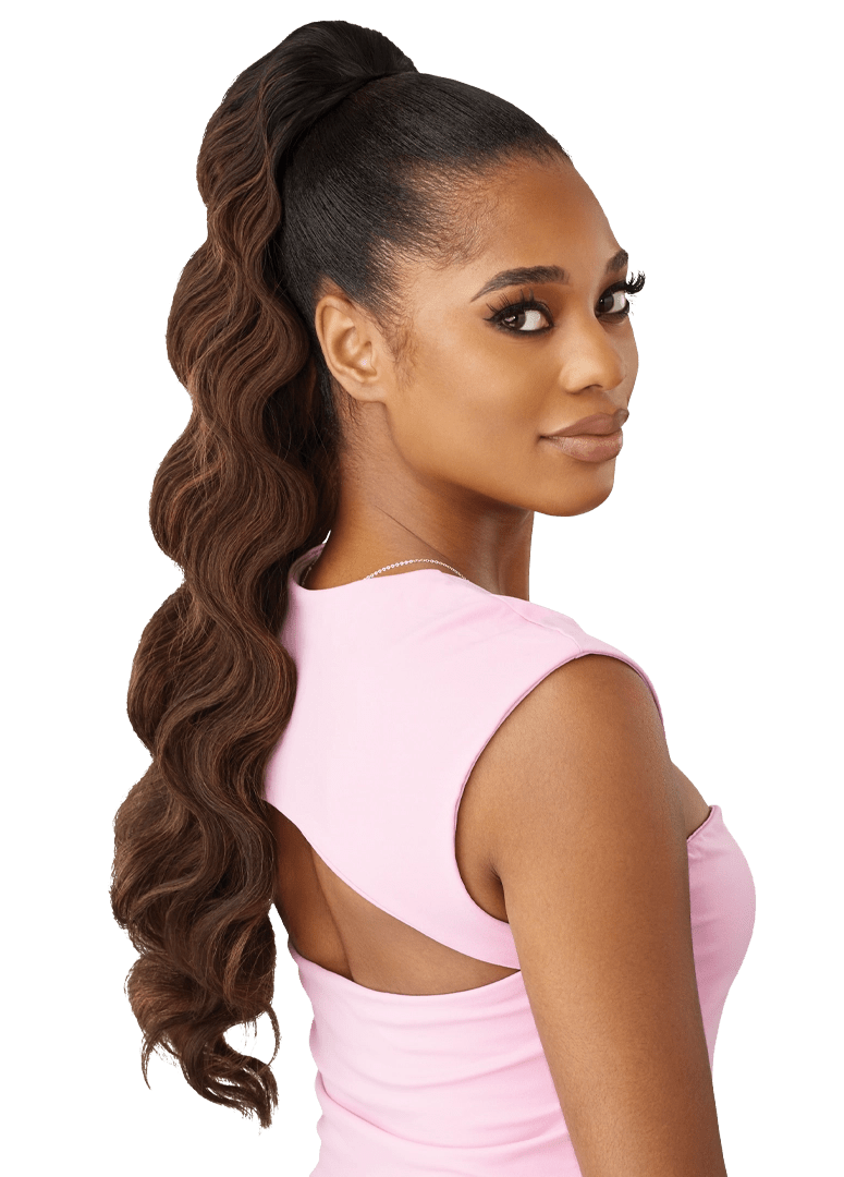 Outre Pretty Quick Drawstring Ponytail – Belisse - Beauty Exchange Beauty Supply