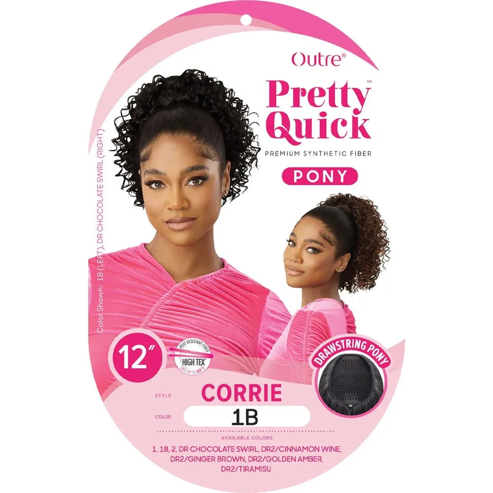 Outre Pretty Quick Drawstring Ponytail – Corrie - Beauty Exchange Beauty Supply