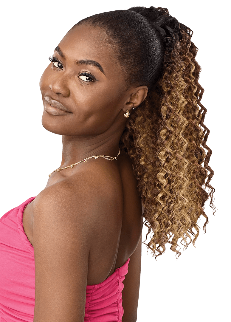 Outre Pretty Quick Drawstring Ponytail – Kodi - Beauty Exchange Beauty Supply