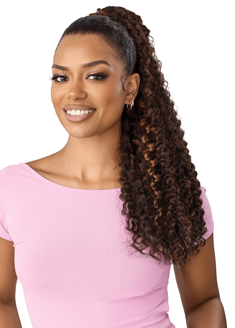Outre Pretty Quick Drawstring Ponytail – Lilla - Beauty Exchange Beauty Supply