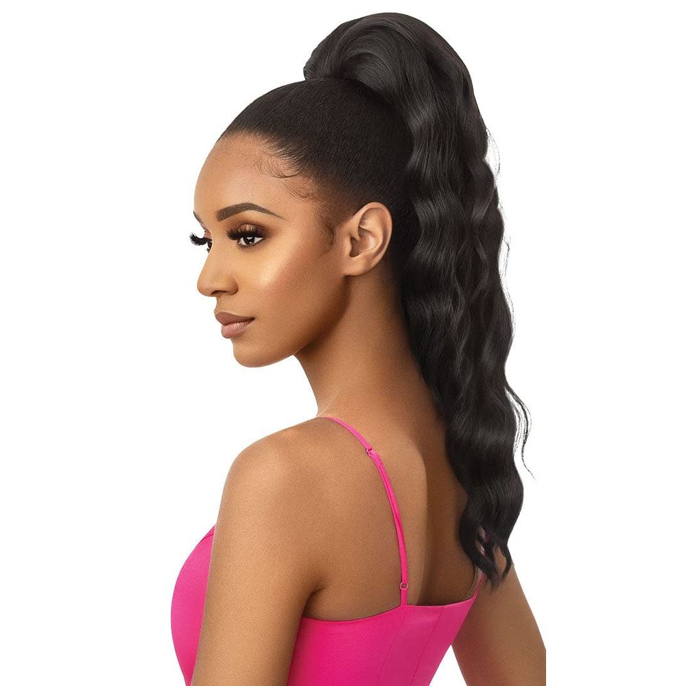 Outre Pretty Quick Pony – ANI | Sleek, Heat - Safe Ponytail | Natural Shine & Quick Styling - Beauty Exchange Beauty Supply