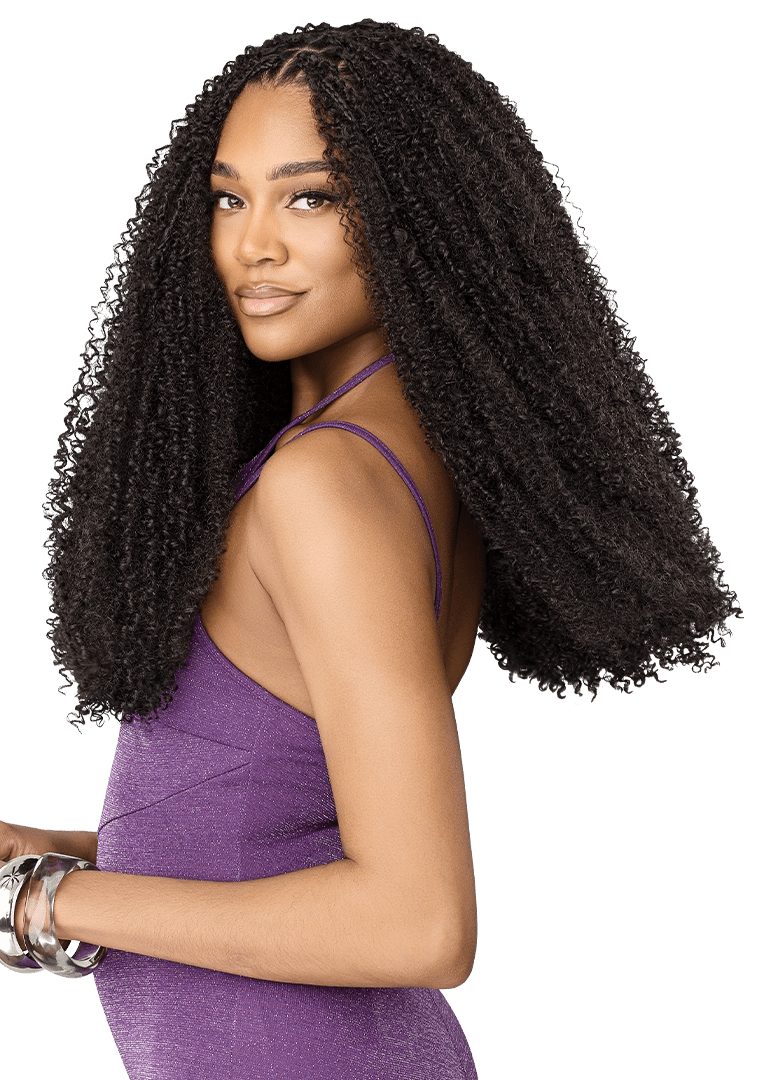 Outre Purple Pack Brazilian Feather Crochet Type 4 Frappe – 12" - Beauty Exchange Beauty Supply